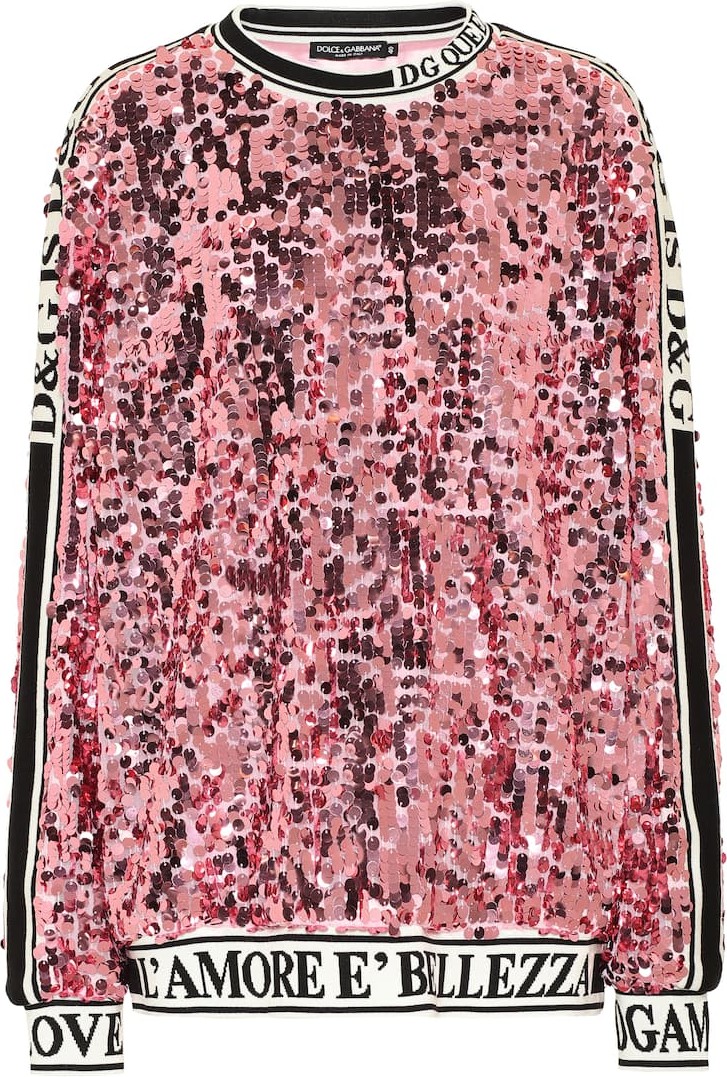 Dolce & Gabbana Sequined sweatshirt