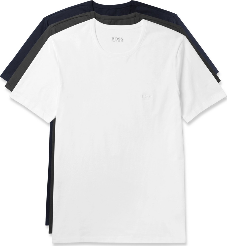 HUGO BOSS Three-Pack Cotton-Jersey T-Shirts