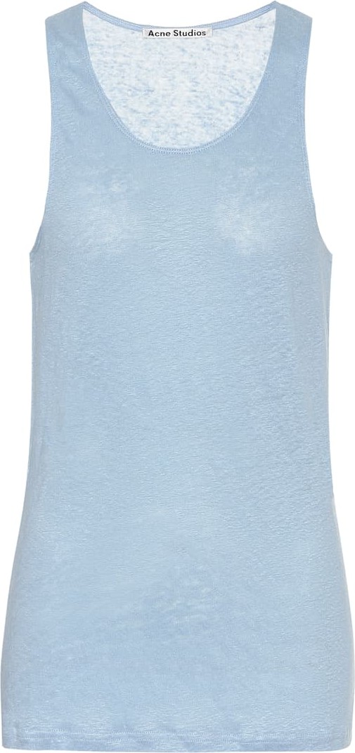 Acne Studios Linen tank top