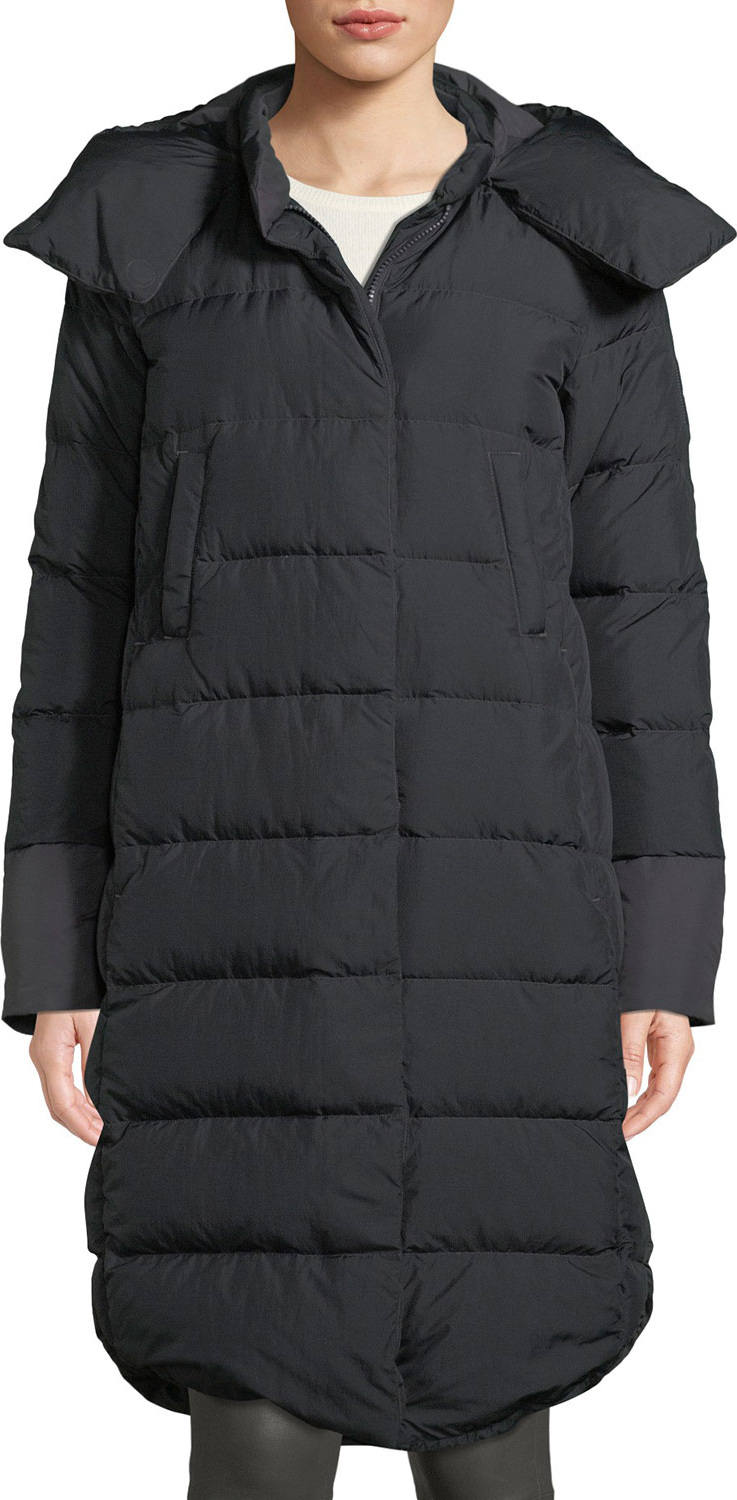 The North Face Cryos II Down Parka Coat w/ Snap-Off Hood