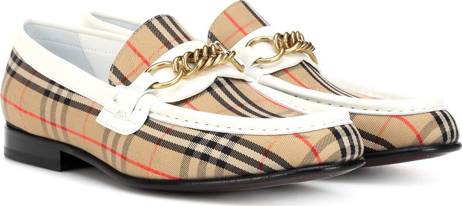 Burberry London England 1983 Check Link loafers