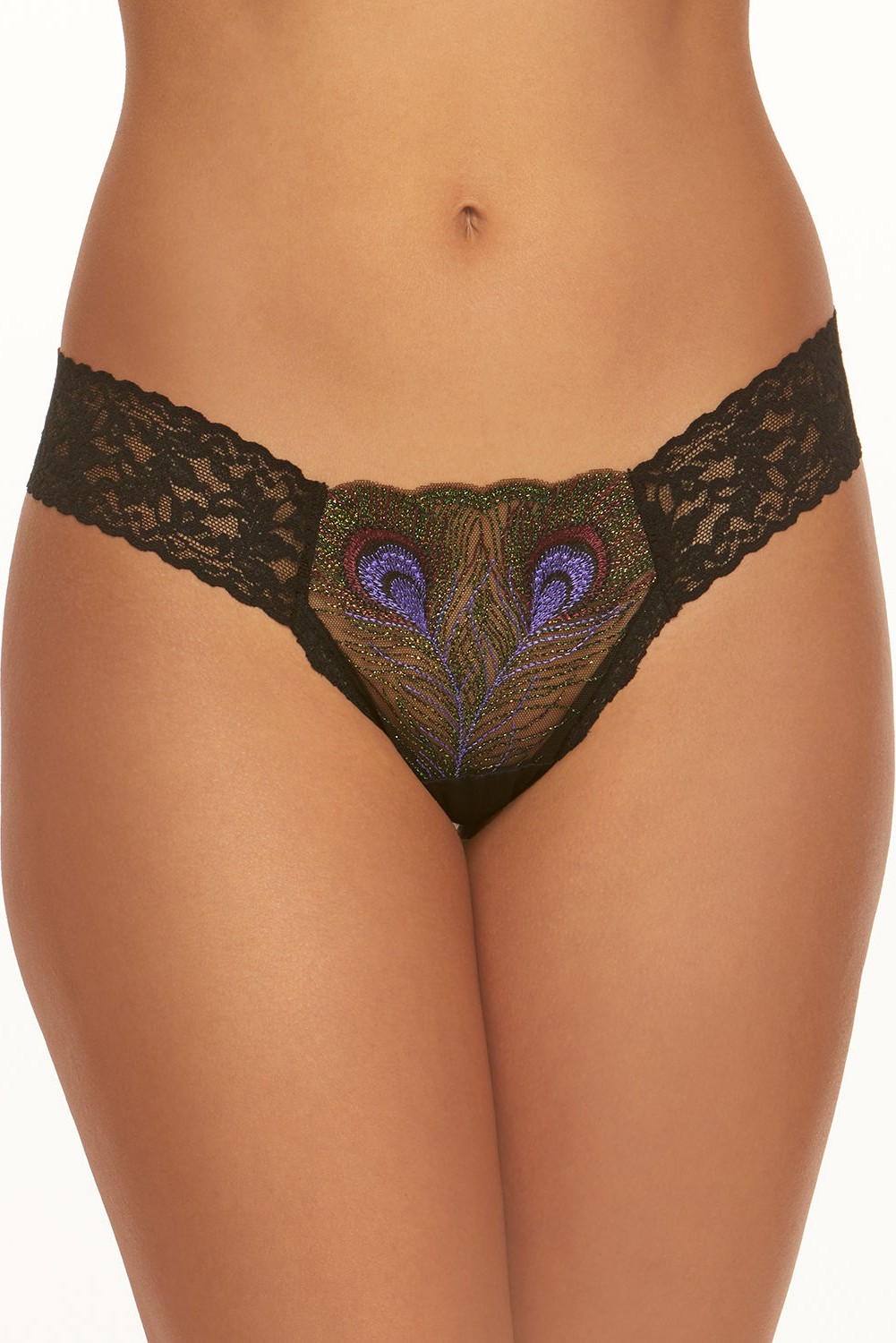 Hanky Panky Diamond Lace Low-Rise Thong