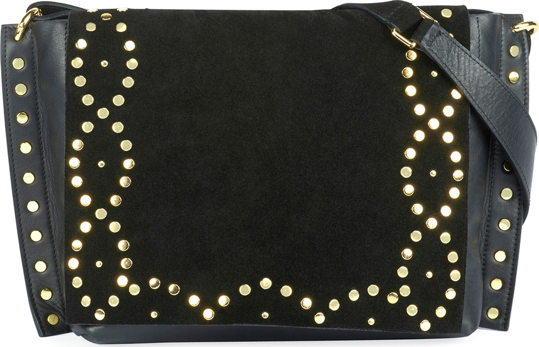 Isabel Marant Asli Studded Zoe Shoulder Bag