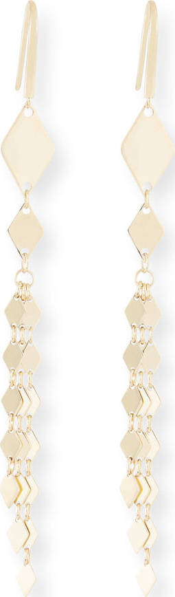Lana 14k Gold Multi-Kite Linear Drop Earrings