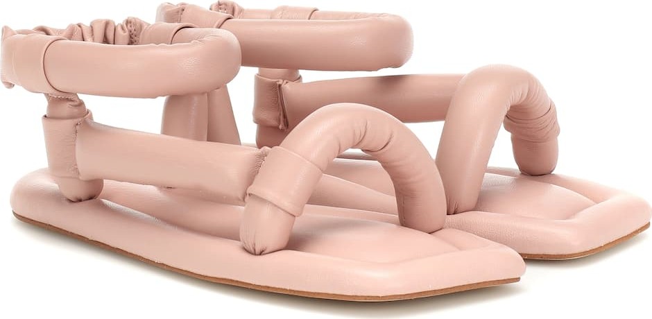 Nanushka Yola faux leather sandals