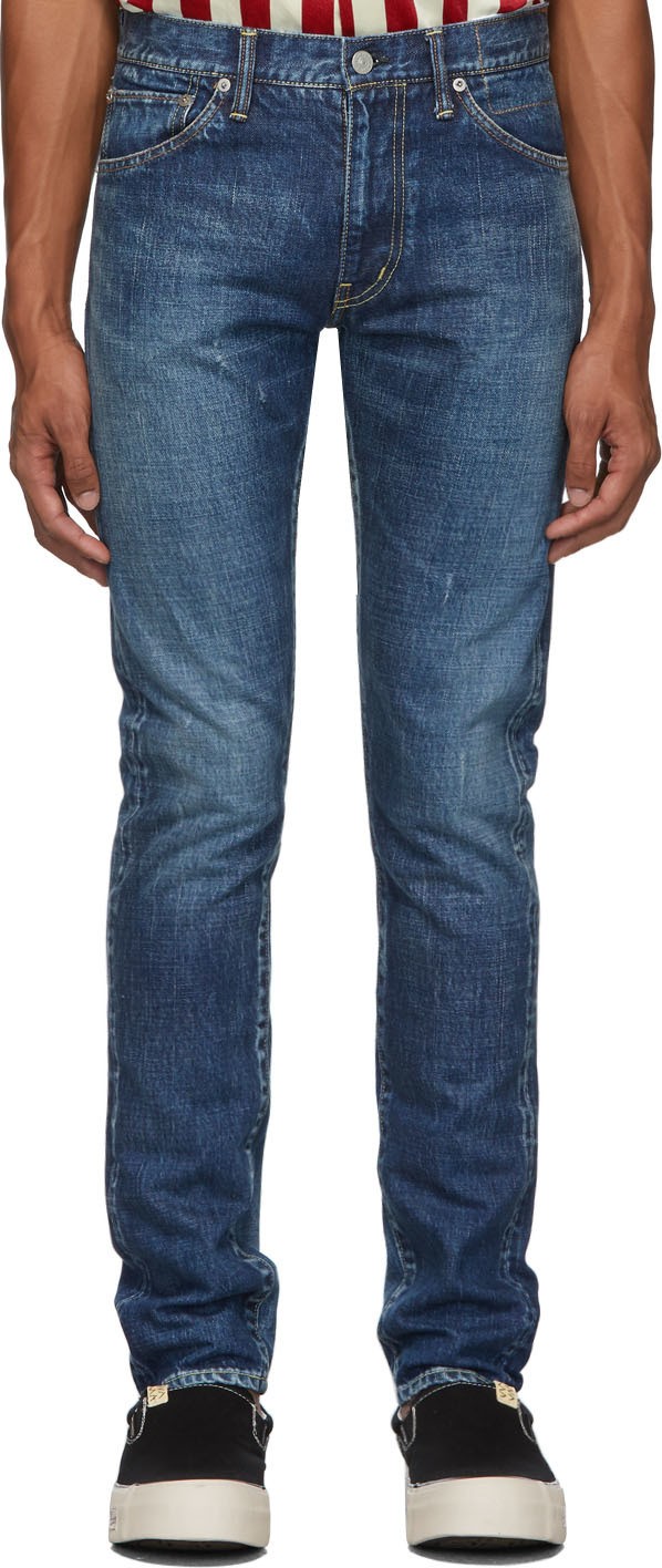 Visvim Blue Social Sculpture 12 Damaged 5 Jeans