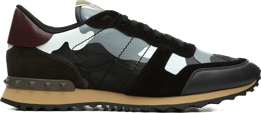Valentino camouflage rockrunner sneakers