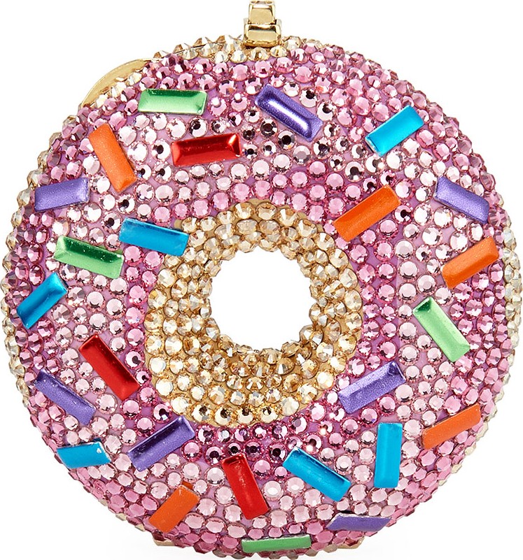 Judith Leiber Strawberry Donut Pill Box