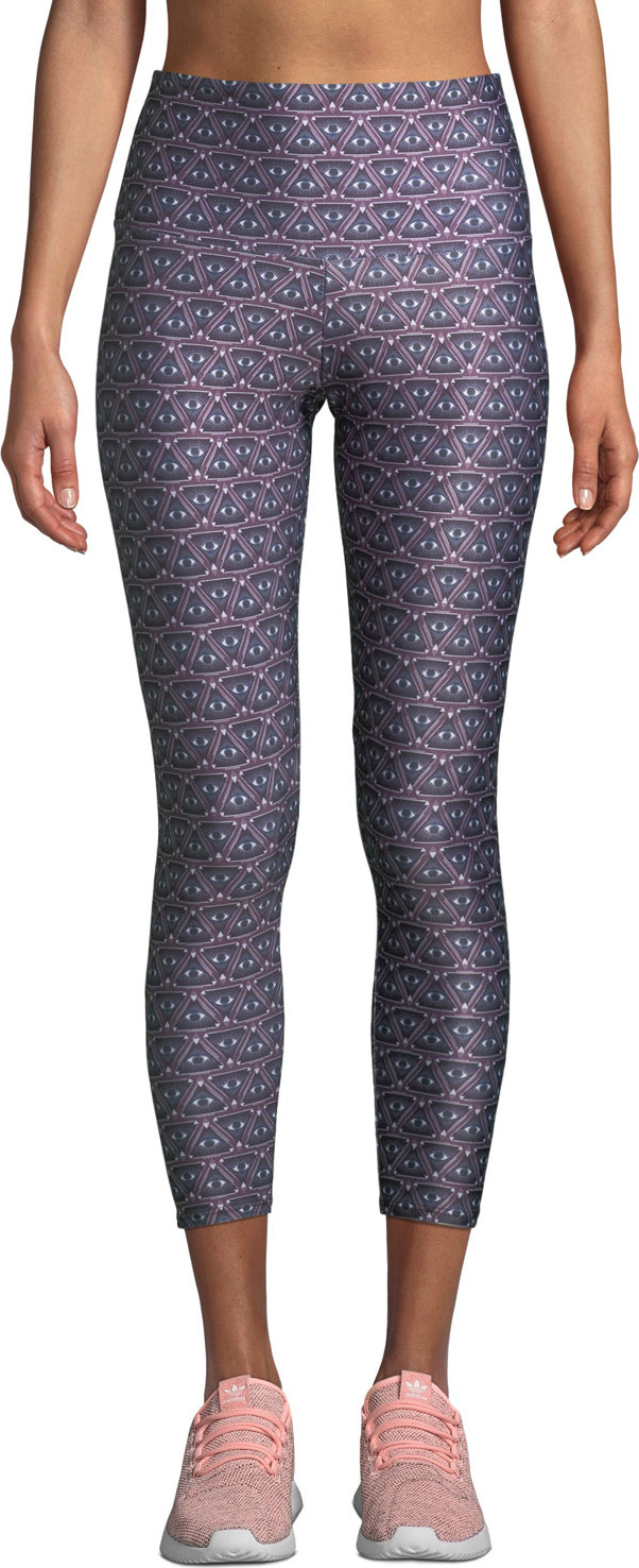 ONZIE High-Rise Basic Midi Eye of Providence Yoga Leggings ONZIE High-Rise Basic Midi Eye of Providence Yoga Leggings