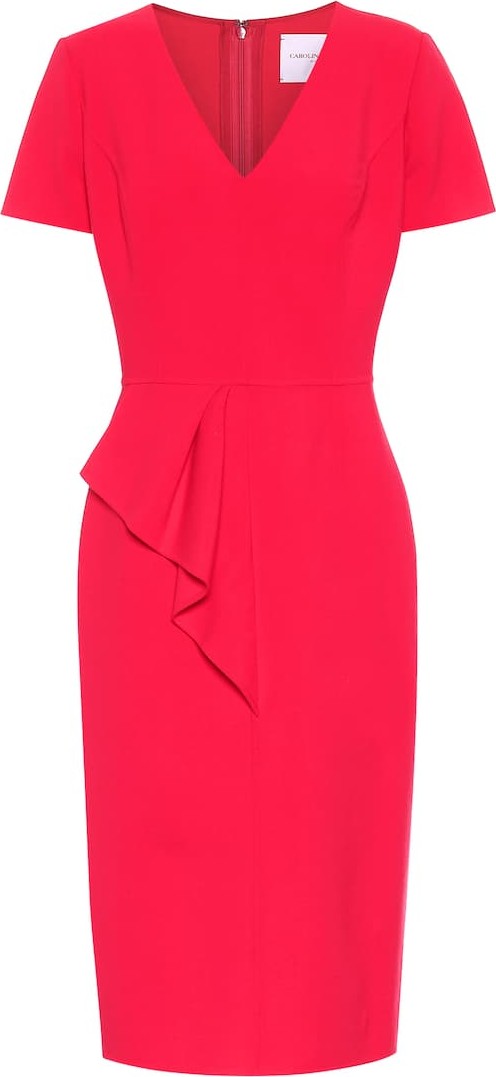 Carolina Herrera Stretch-wool dress