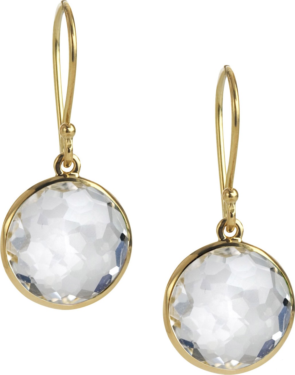 IPPOLITA 18k Gold Rock Candy Mini Lollipop Earrings