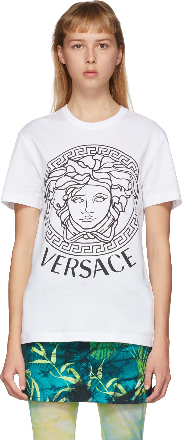 Versace SSENSE Exclusive White Medusa T-Shirt