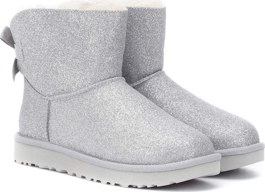 UGG Mini Bailey Bow glitter ankle boots