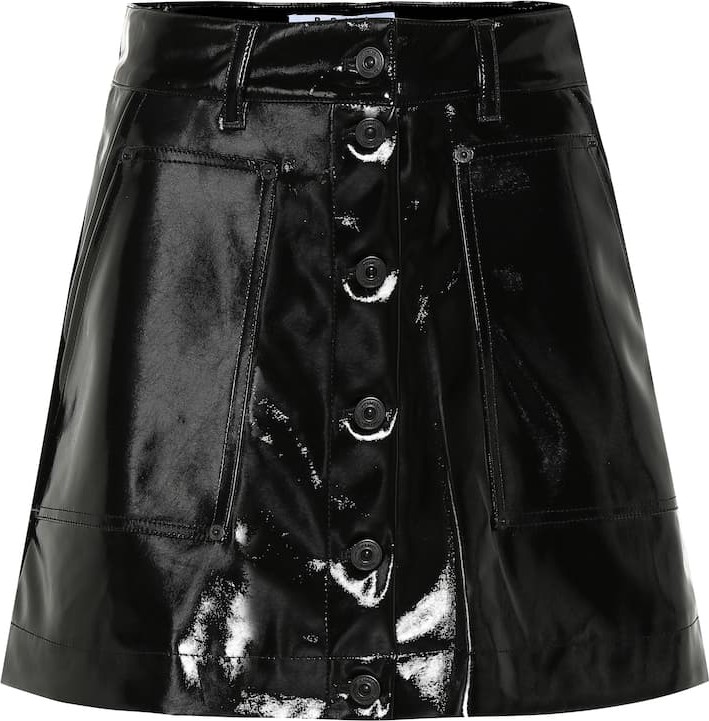 Proenza Schouler Vinyl miniskirt