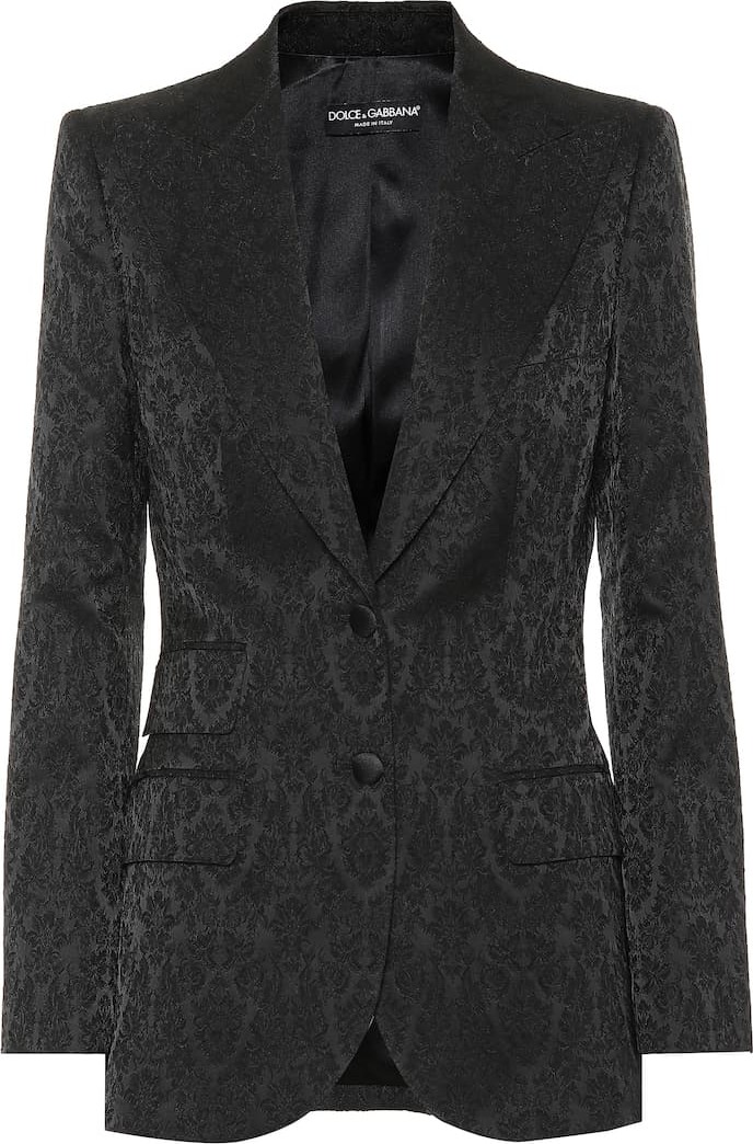 Dolce & Gabbana Satin jacquard blazer