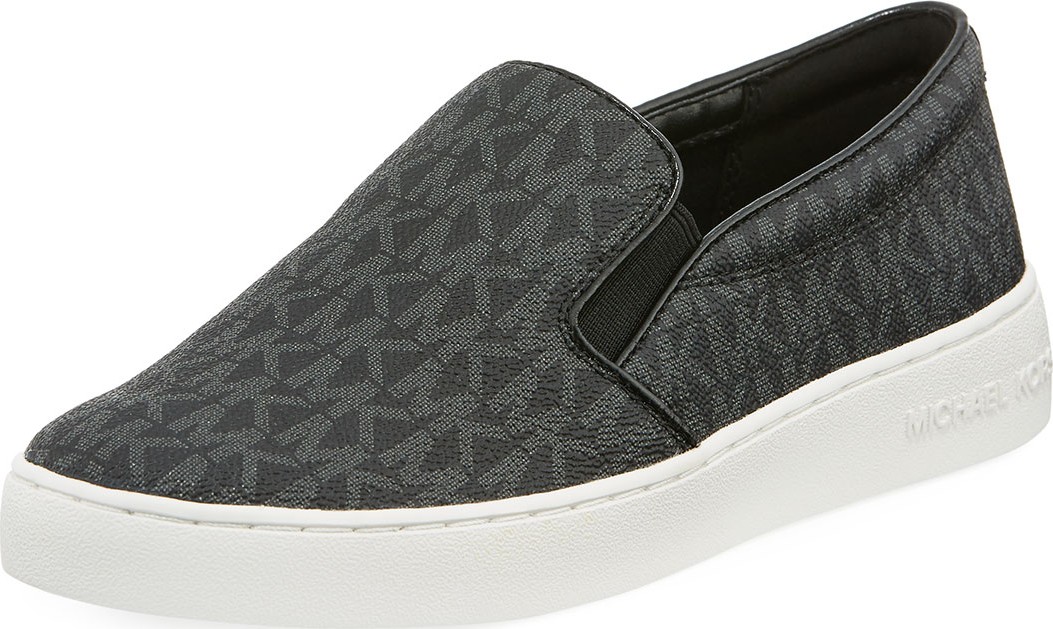 MICHAEL MICHAEL KORS Keaton Logo-Print Slip-On Sneakers
