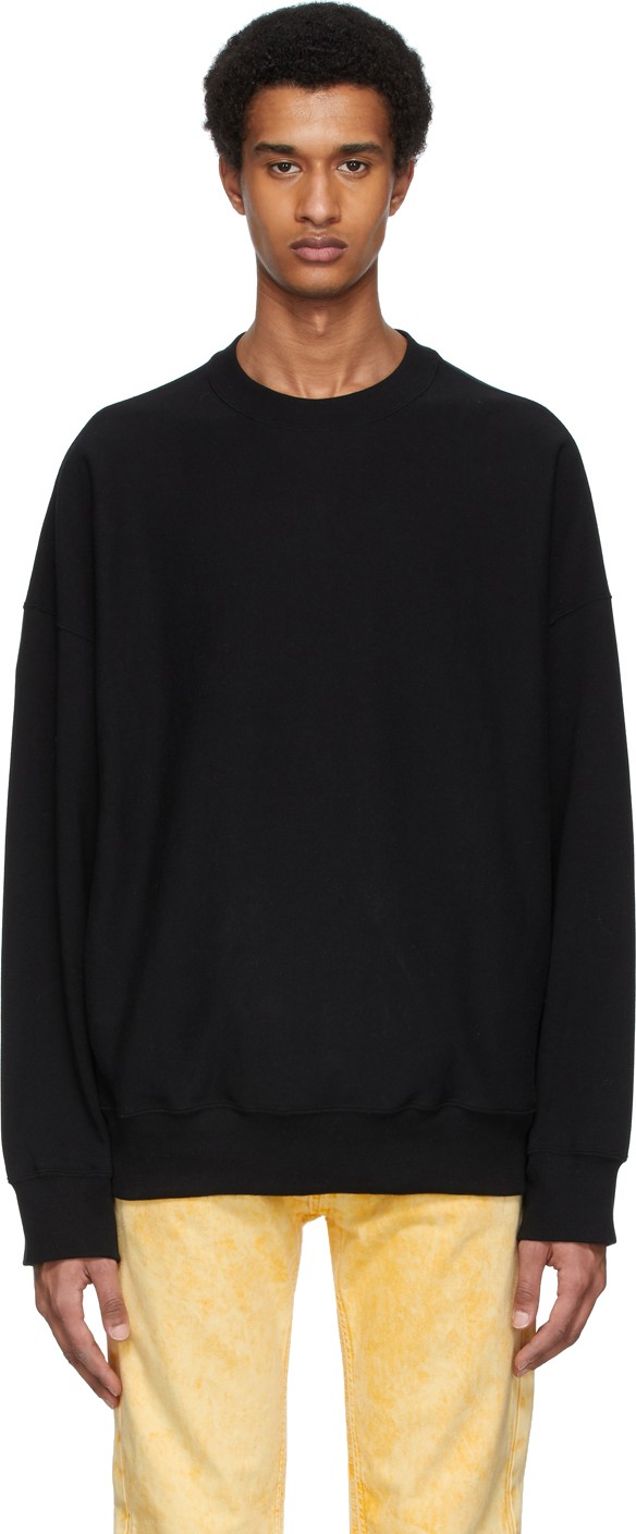N.Hoolywood Black Classic Sweatshirt