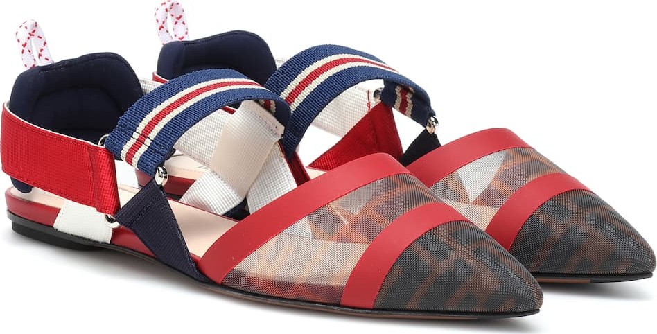 Fendi Colibrì ballet flats