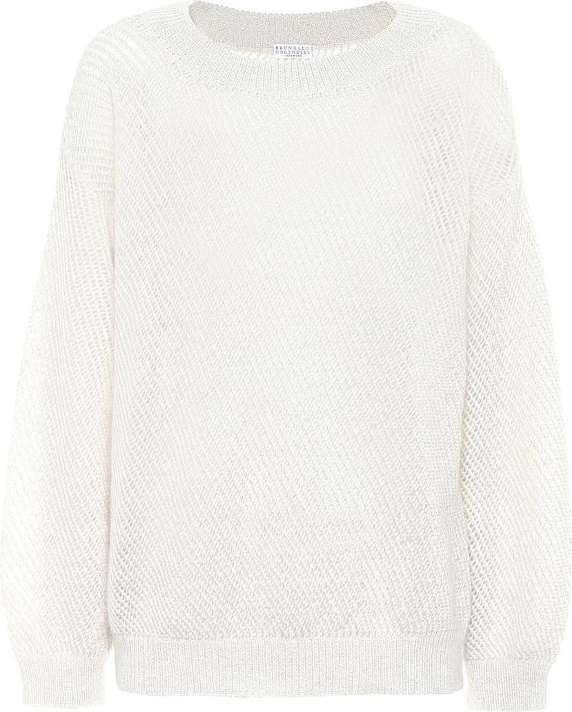 Brunello Cucinelli Mohair and wool-blend sweater