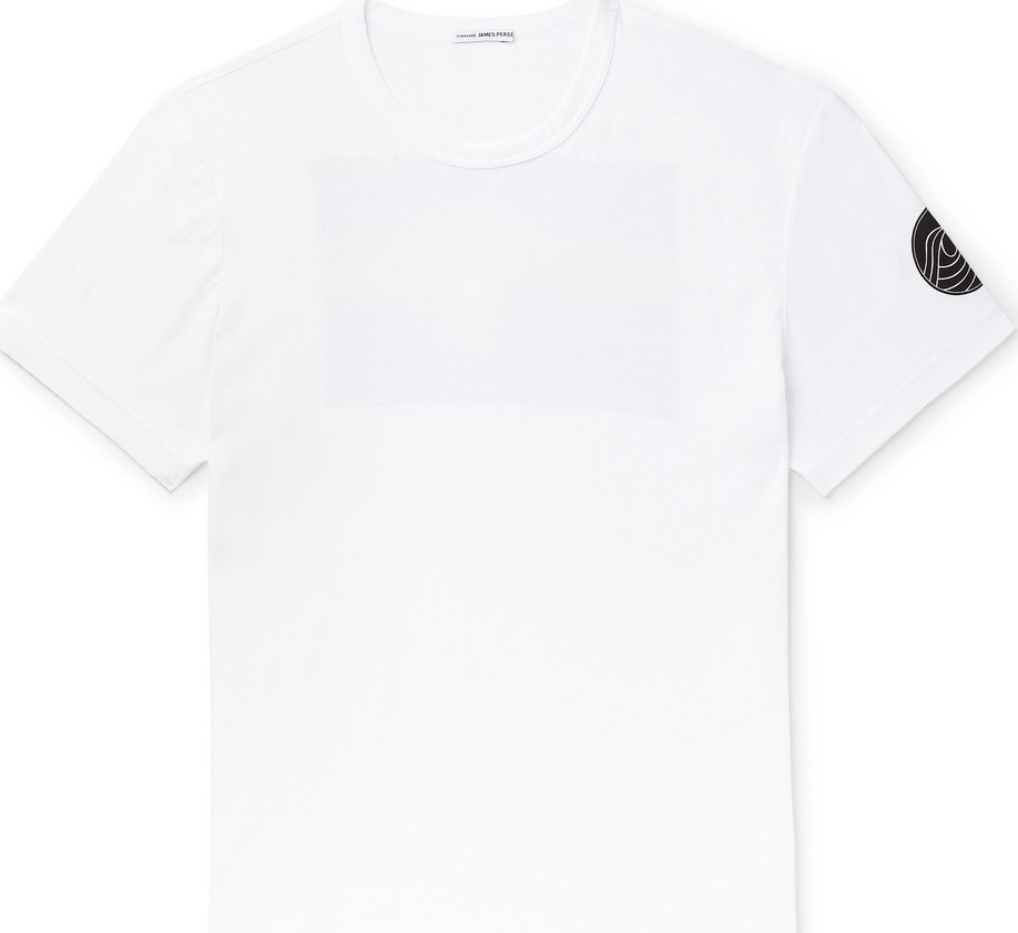 James Perse Slim-Fit Printed Cotton-Jersey T-Shirt