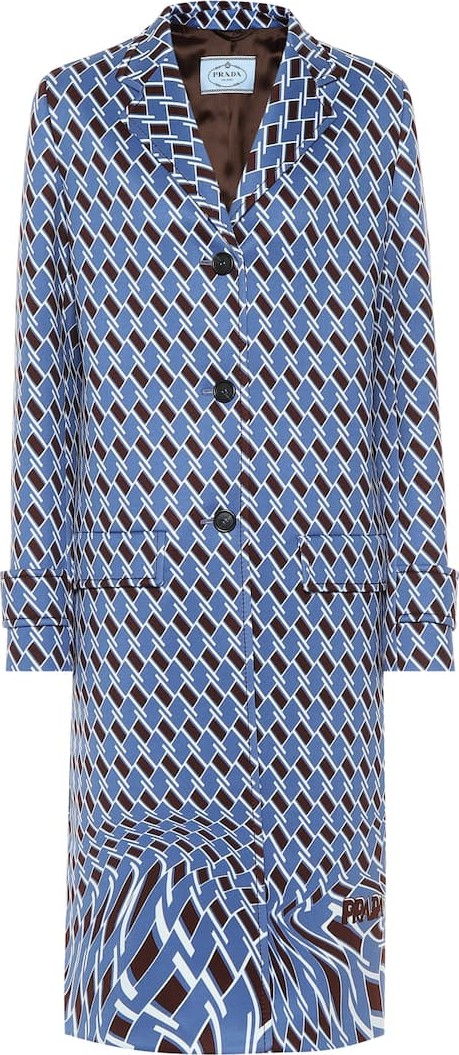Prada Printed coat