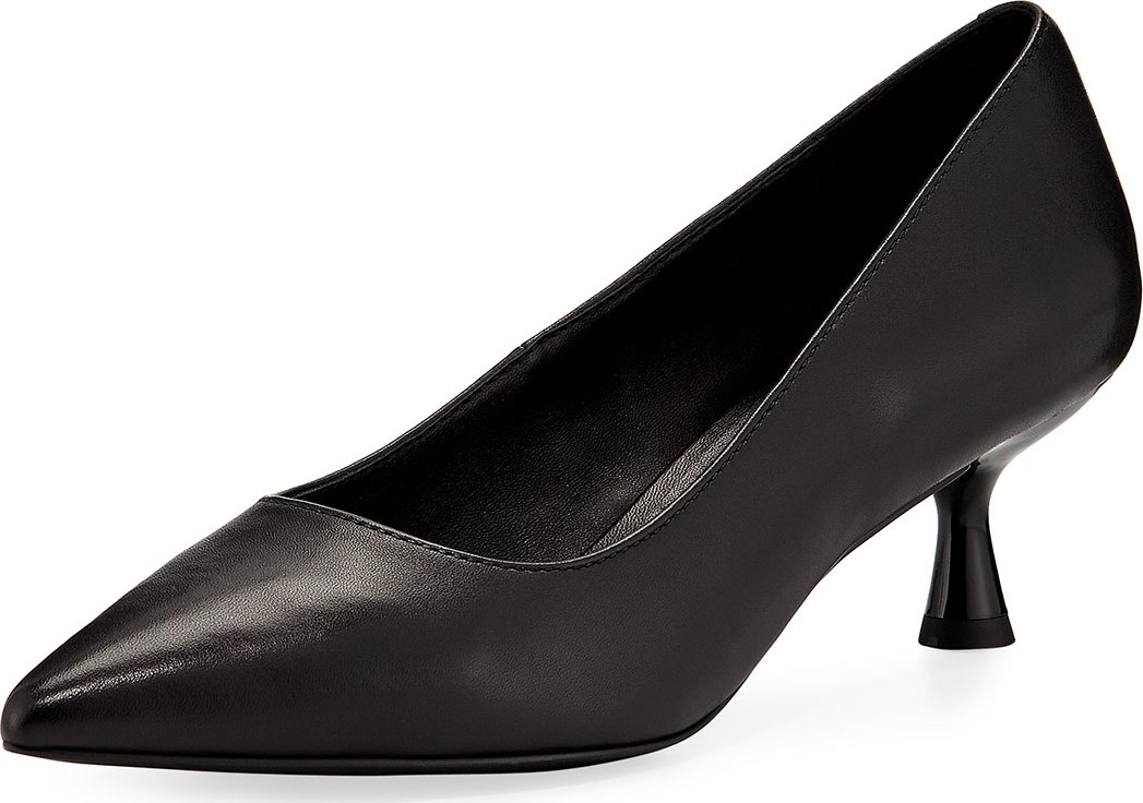 Donald J Pliner Bon Pointed-Toe Low Leather Pumps