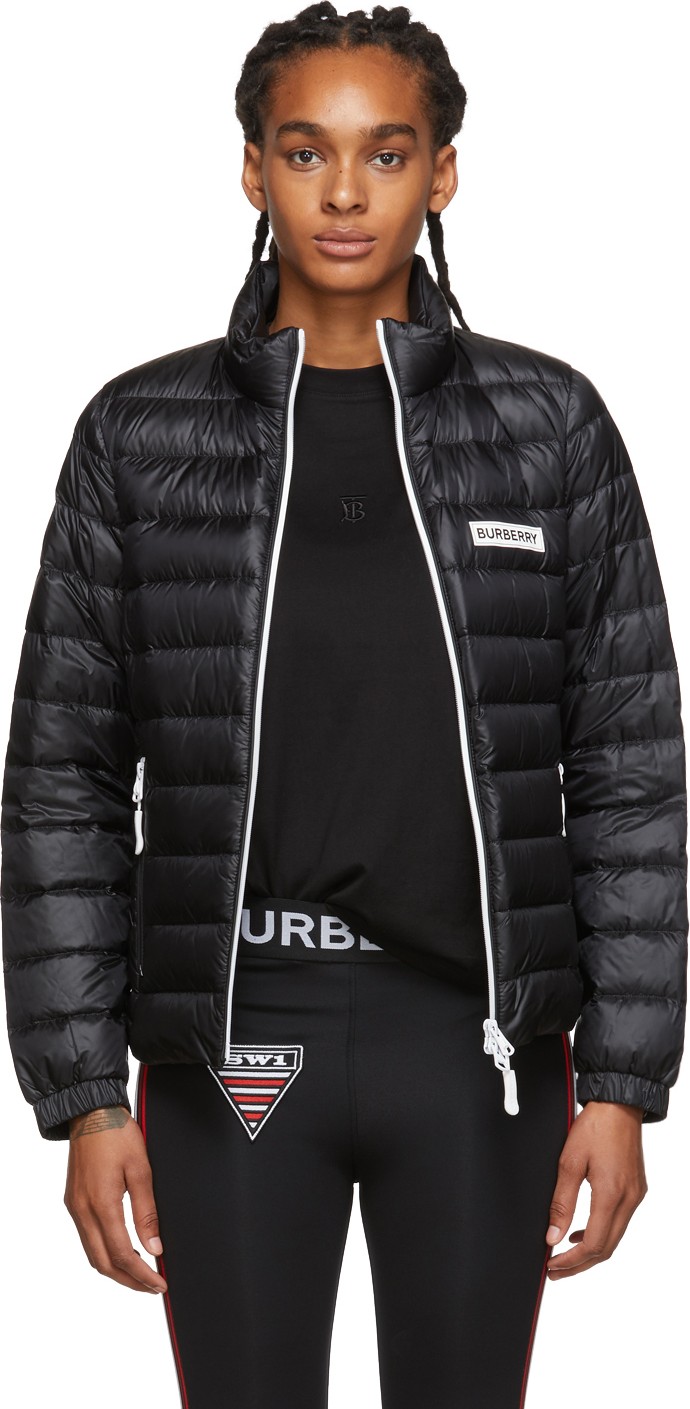 Burberry London England Black Down Darlington Jacket