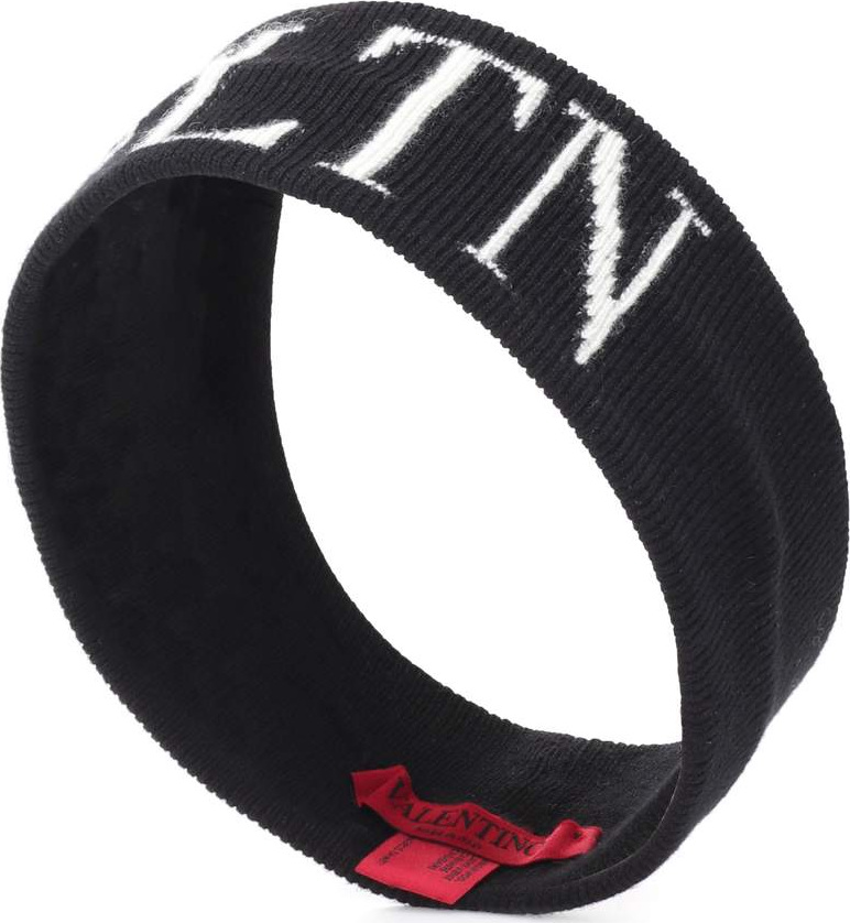 Valentino VLTN wool and cashmere headband