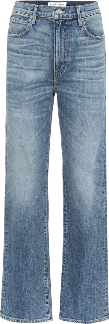 SLVRLAKE London high-rise straight jeans