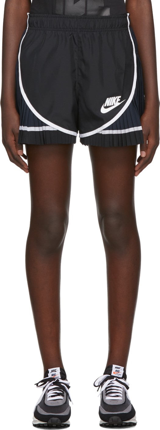 Nike Black Sacai Edition NRG Ga NI-15 Tempo Shorts