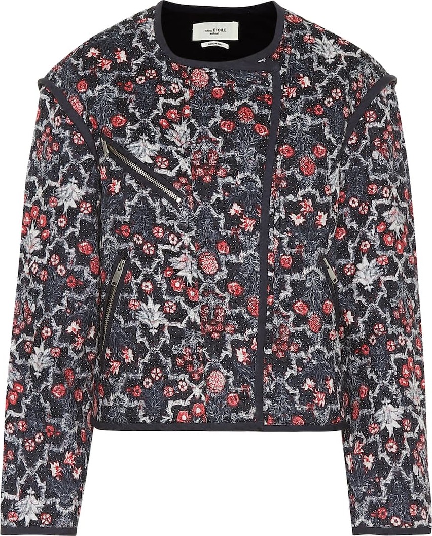 Isabel Marant Etoile Manae printed linen jacket