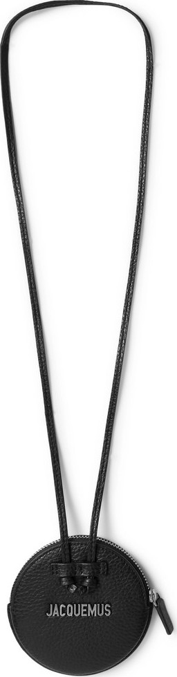 Jacquemus Le Pitchou Logo-Appliquéd Leather Pouch
