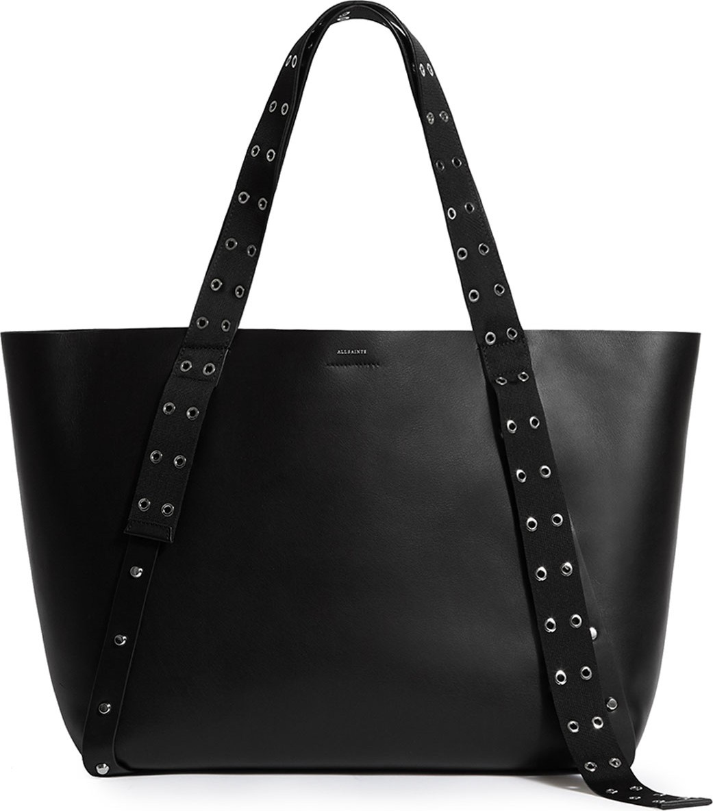 ALLSAINTS Kathi E/W Studded Leather Tote Bag