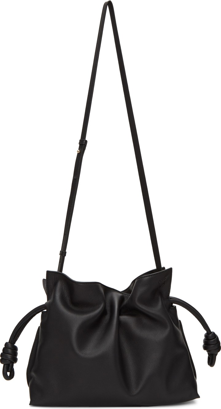 LOEWE Black Flamenco Clutch