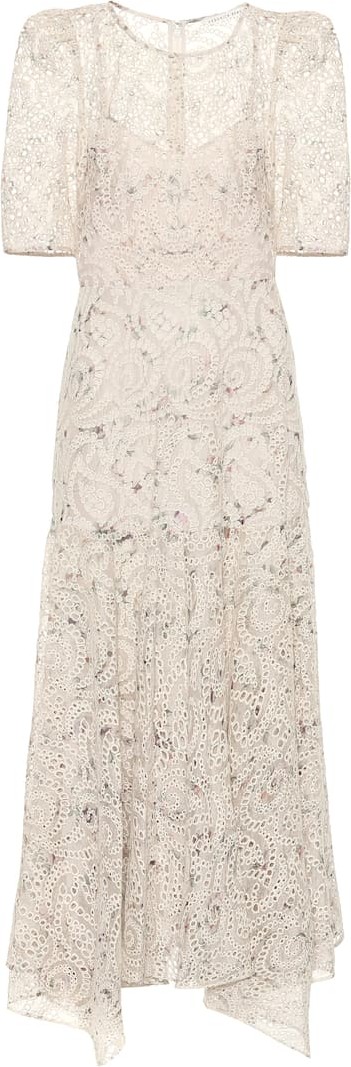 Veronica Beard Balsam printed chiffon maxi dress