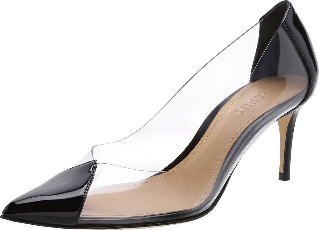 Schutz Garthy Patent and PVC Pumps