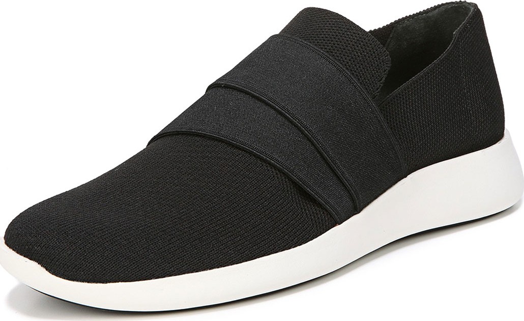 Vince Aston Solid Knit Fabric Slip-On Sneakers