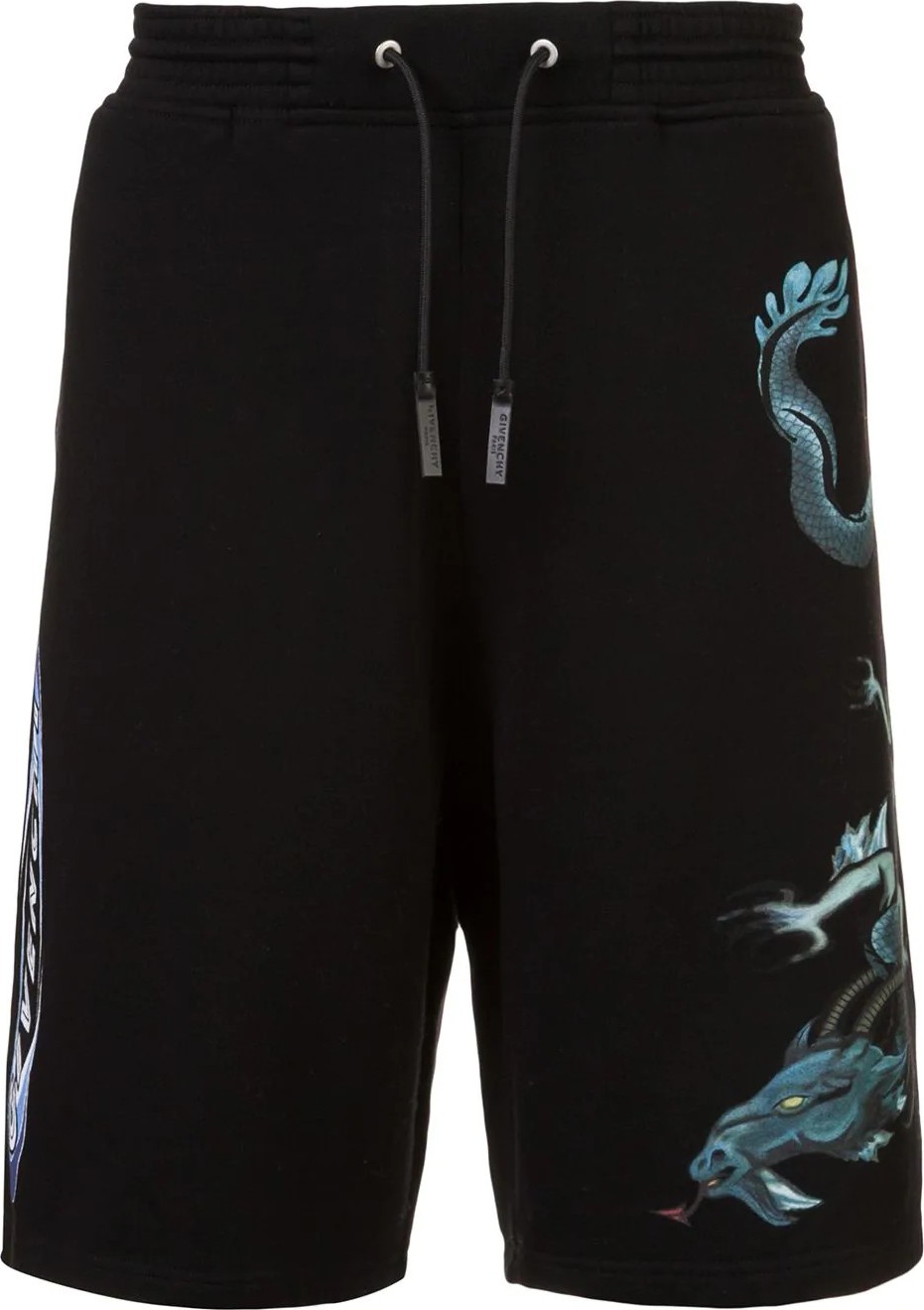 Givenchy dragon print bermuda