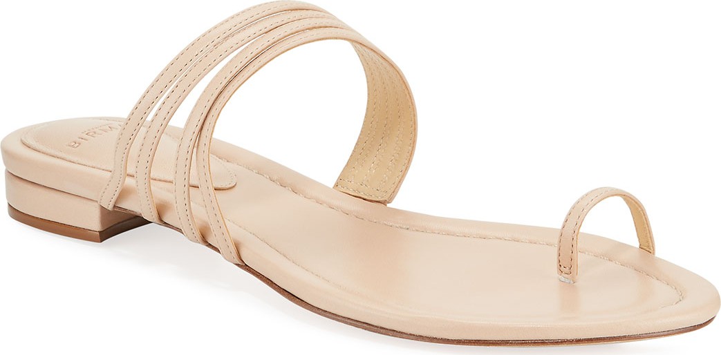 Alexandre Birman Strappy Flat Toe-Ring Sandals