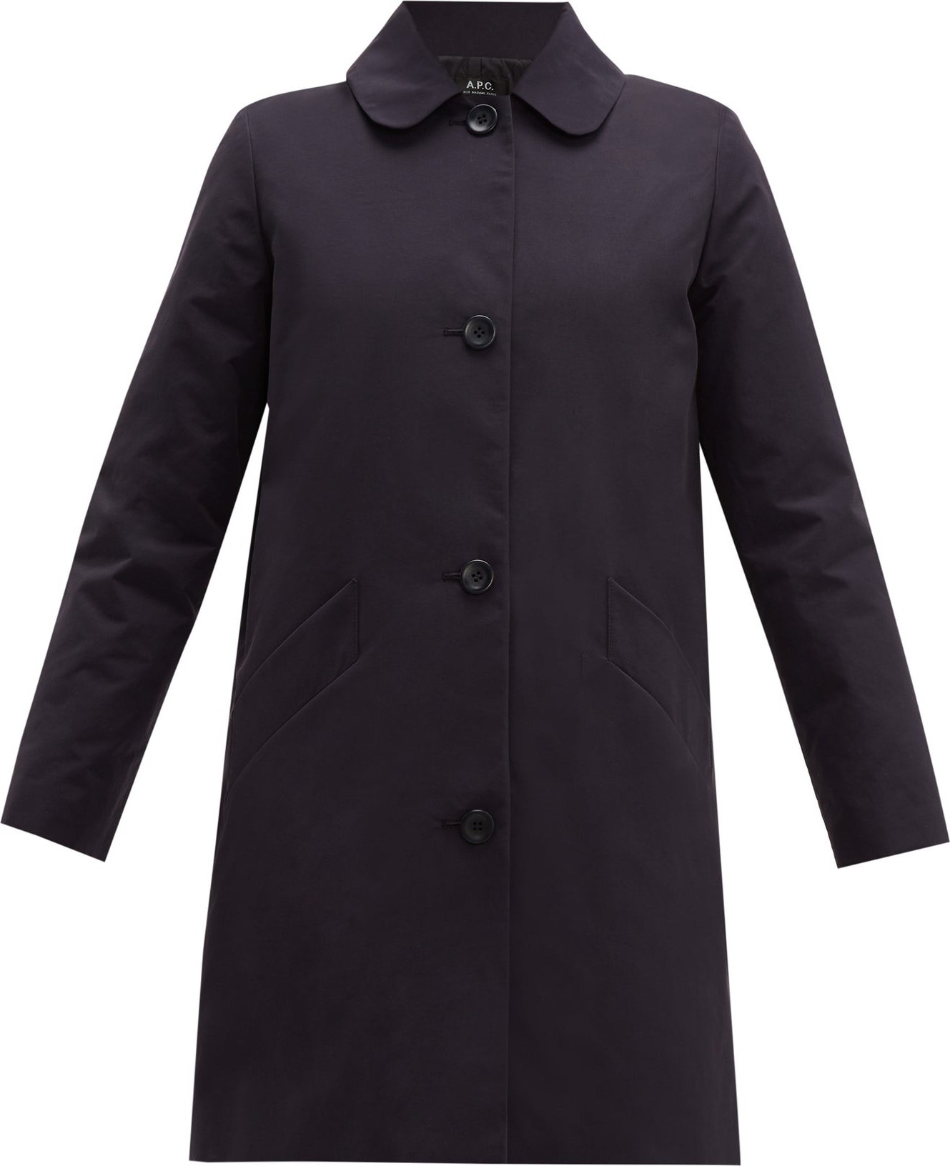 A.P.C. Poupée cotton blend-gabardine coat