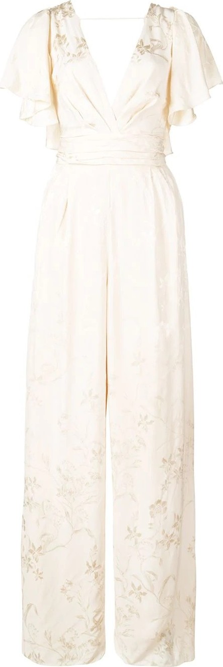 Johanna Ortiz floral print jumpsuit