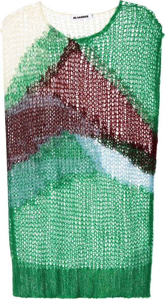 Jil Sander Mohair-blend vest