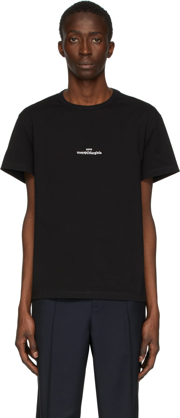 Maison Margiela Black Logo T-Shirt