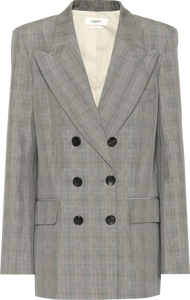 Isabel Marant Etoile Iliane checked blazer