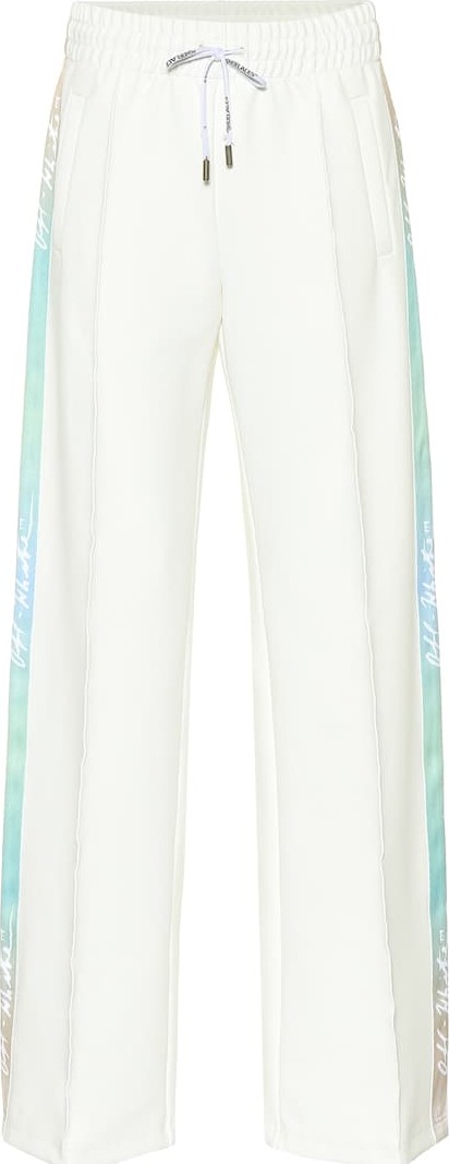 Off White Wide-leg tackpants