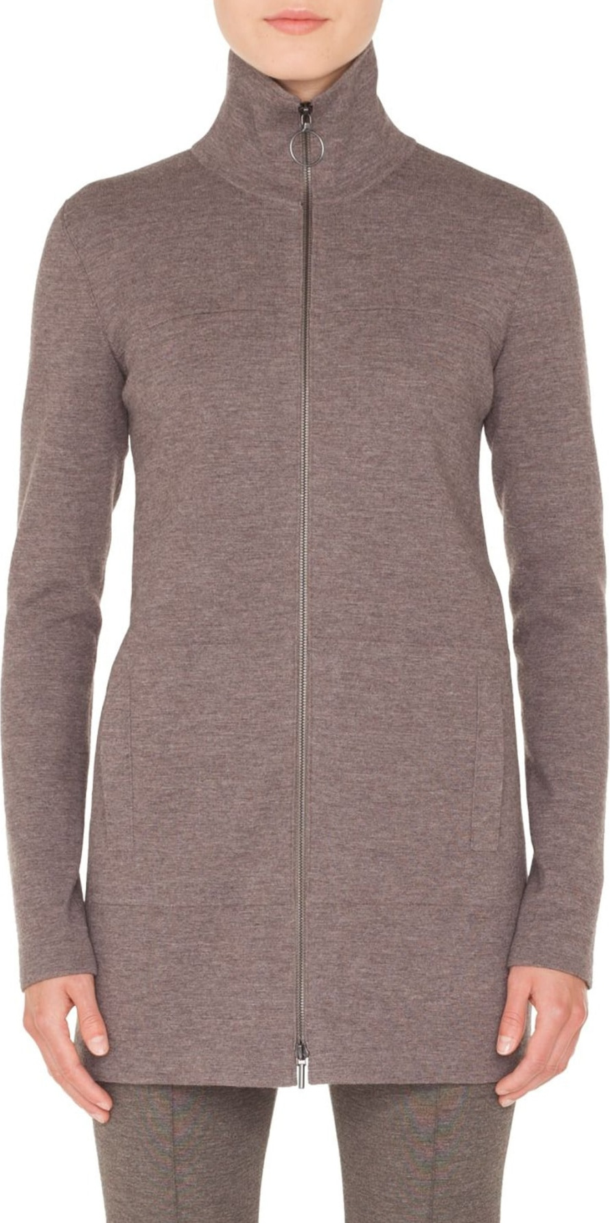 Akris Punto Long Knit Cardigan