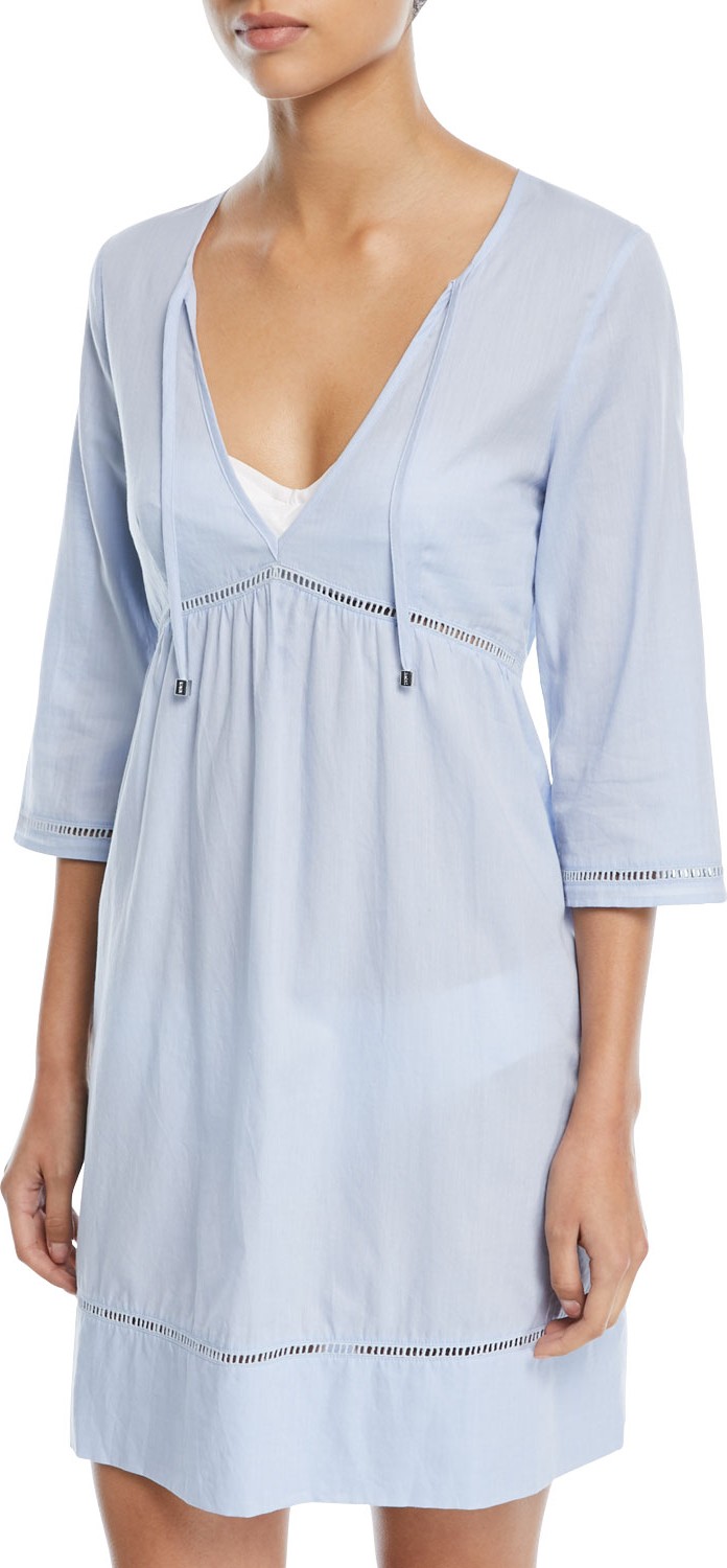 HEIDI KLEIN St. Barths Mini Kaftan Coverup