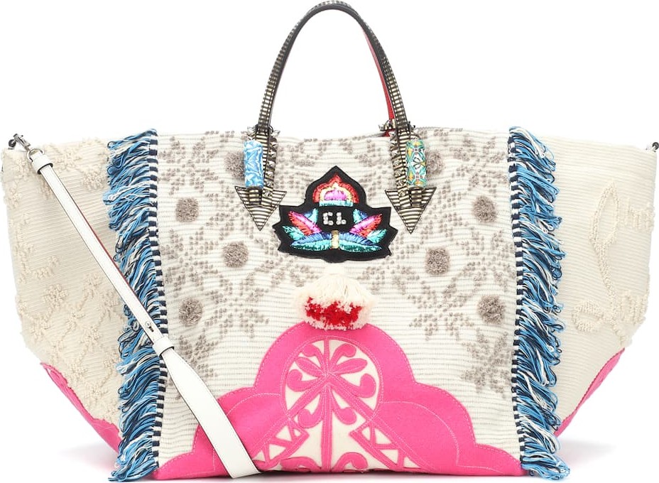 Christian Louboutin PORTUGABA embellished tote
