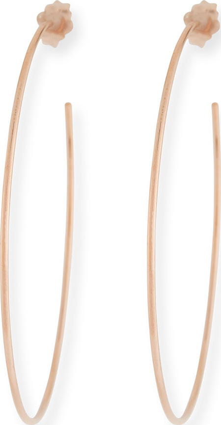 Lana 14k Wire Hoop Earrings