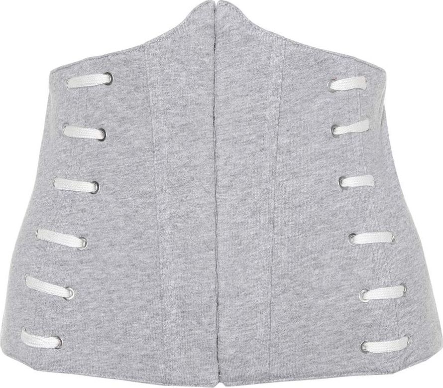 Jonathan Simkhai Whipstitch cotton corset